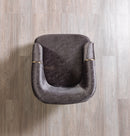 Santana Smoke Velvet Sofa 89" & Loveseat 69"
