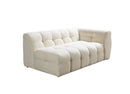 Ivy Ivory Boucle LAF 110" Sectional