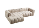 Lis Sand Boucle LAF 115" Sectional