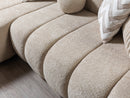 Lis Sand Boucle LAF 115" Sectional