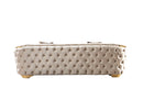 Lupino Ivory Velvet Sofa 98" & Loveseat 79"