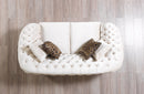 Lupino Ivory Velvet Sofa 98" & Loveseat 79"