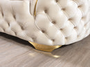 Lupino Ivory Velvet Sofa 98" & Loveseat 79"