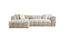 Ivy Sand Boucle LAF 110" Sectional
