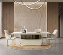 Anica Ivory 7-Piece Dining Set