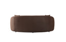 Bonita Coffee Velvet Sofa 91" & Loveseat 81"