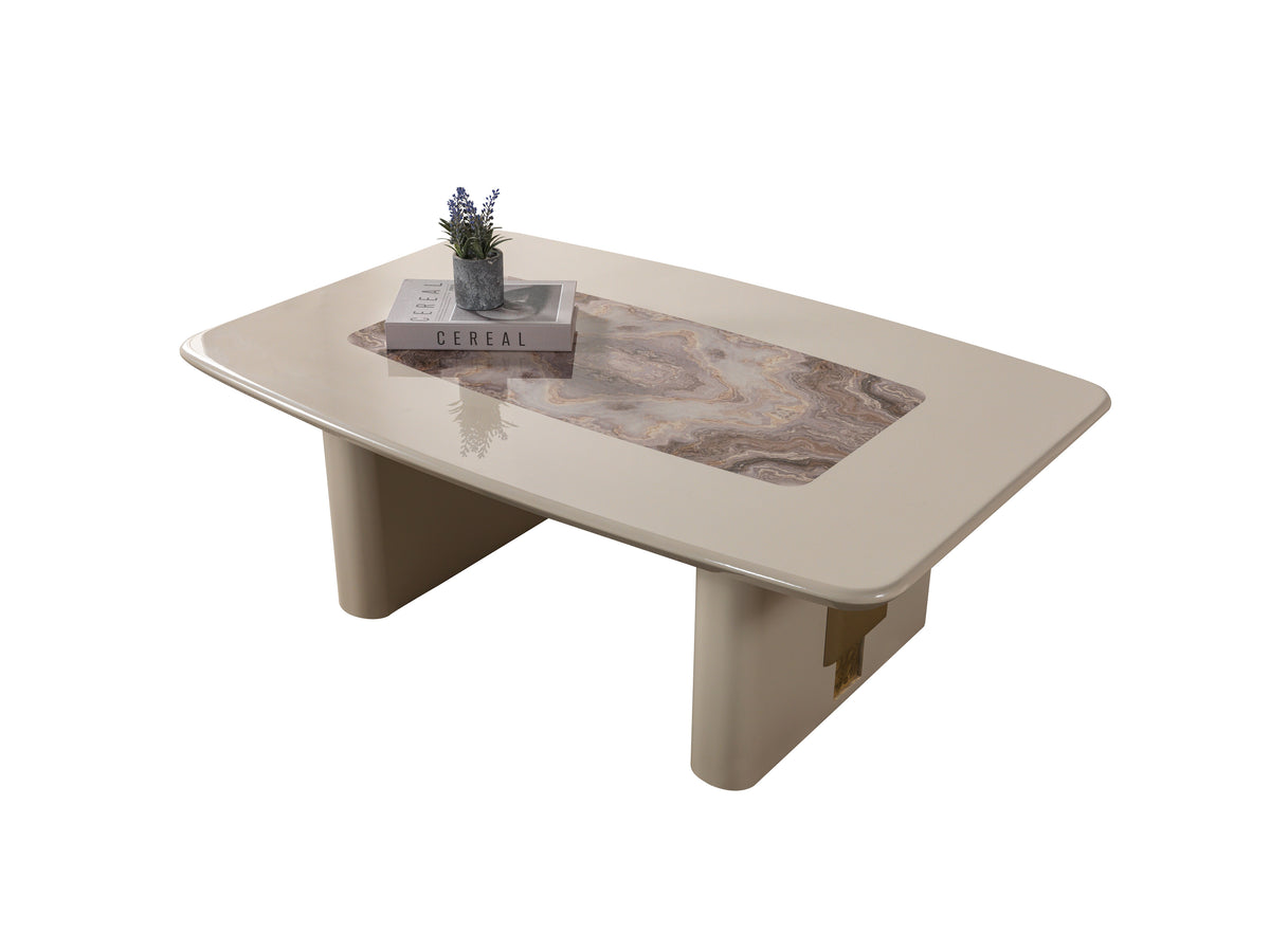 Carlina Ivory Coffee Table