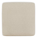 Edenfield Linen Oversized Accent Ottoman - 2900408