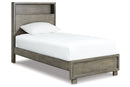 Arnett Gray Twin Bookcase Bed - SET | B552-53 | B552-83 - Nova Furniture
