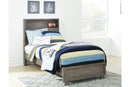 Arnett Gray Twin Bookcase Bed - SET | B552-53 | B552-83 - Nova Furniture