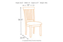 Berringer Rustic Brown Dining Chair, Set of 2 - D199-01 - Nova Furniture