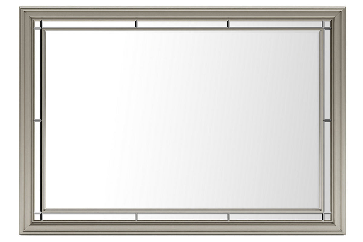 Chevanna Platinum Bedroom Mirror (Mirror Only) - B744-36 - Nova Furniture