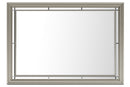 Chevanna Platinum Bedroom Mirror (Mirror Only) - B744-36 - Nova Furniture