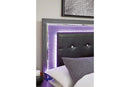 Lodanna Gray Queen Panel Bed - SET | B214-54 | B214-57 | B214-96 - Nova Furniture