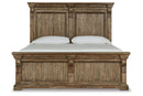 Markenburg Brown Queen Panel Bed - SET | B770-54 | B770-57 | B770-96 - Nova Furniture