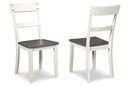 Nelling Two-tone Dining Chair, Set of 2 - D287-01 - Nova Furniture