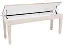 Skempton White/Light Brown Rectangular Dining Set - SET | D394-25 | D394-01(2) - Nova Furniture
