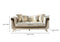 Anica Ivory Velvet Sofa 92" & Loveseat 76"