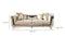 Anica Ivory Velvet Sofa 92" & Loveseat 76"
