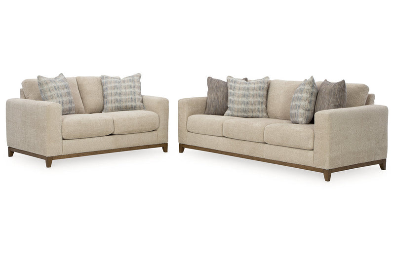 Parklynn Desert Sofa and Loveseat -  Ashley - Luna Furniture