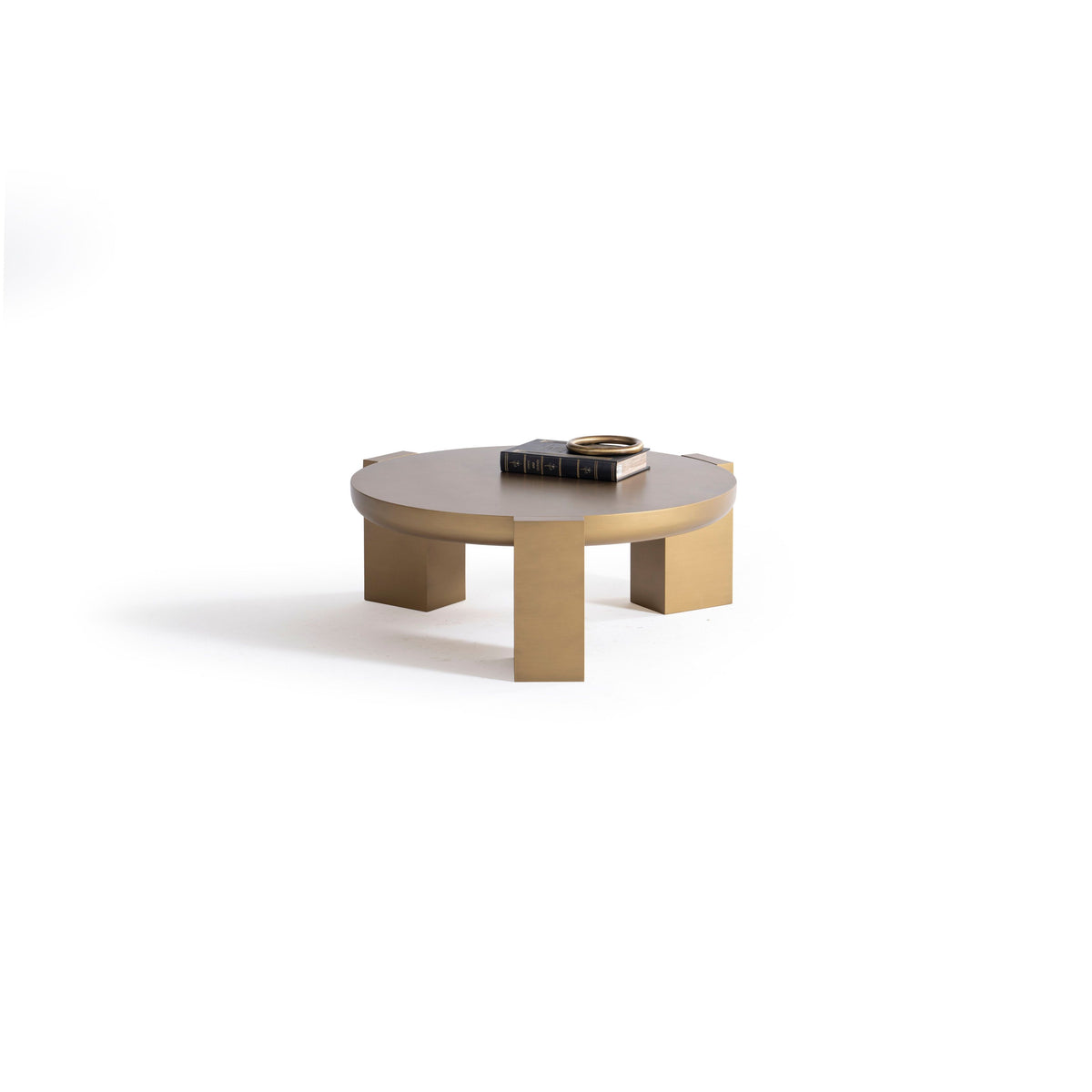 674 Gold Coffee with End Table
