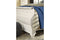 Willowton Whitewash King Sleigh Bed - Ashley - Luna Furniture