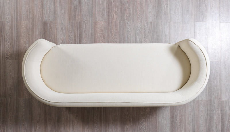 Helena Ivory Velvet Sofa 94" & Loveseat 82"