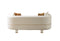 Helena Ivory Velvet Sofa 94" & Loveseat 82"