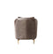 Santana Coffee Velvet Chair