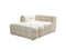 Ivy Ivory Boucle LAF 110" Sectional
