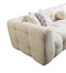 Ivy Ivory Boucle RAF Sectional