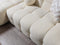 Ivy Ivory Boucle LAF 110" Sectional