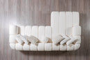 Lis Ivory Boucle LAF 115" Sectional