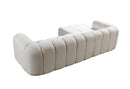 Lis Ivory Boucle LAF 115" Sectional