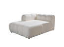 Lis Ivory Boucle LAF 115" Sectional