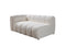 Lis Ivory Boucle RAF 115" Sectional