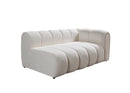Lis Ivory Boucle LAF 115" Sectional
