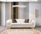 Lupino Ivory Velvet Sofa & Loveseat