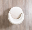 Lupino Ivory Velvet Chair