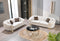 Lupino Ivory Velvet Sofa & Loveseat