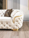 Lupino Ivory Velvet Sofa & Loveseat