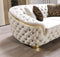 Lupino Ivory Velvet Sofa 95" & Loveseat 82"[ETA: 4/10]