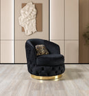Lupino Black Velvet Chair[ETA: 4/10]
