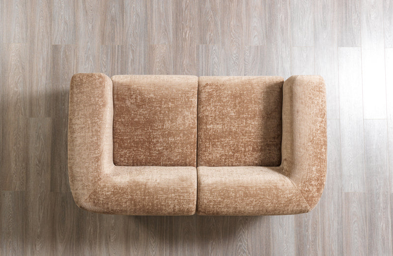 Brenda Coffee  Boucle  Sofa 93" & Loveseat 71"