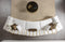 Michelle Ivory Velvet 3-Piece Curved 165" Sectional