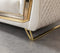 Anica Ivory Velvet Sofa 92" & Loveseat 76"
