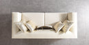 Anica Ivory Velvet Sofa 92" & Loveseat 76"