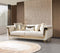 Anica Ivory Velvet Sofa 92" & Loveseat 76"