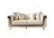 Anica Ivory Velvet Sofa 92" & Loveseat 76"