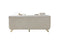 Anica Ivory Velvet Sofa 92" & Loveseat 76"